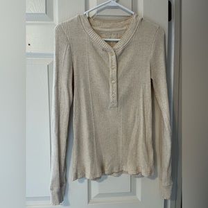 Aerie Henley Long Sleeve Tee